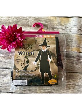 NWT Perfect Poison Witch Costume-Size Medium